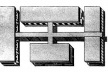 Figura 29 - "Retiro para um Sindicato Profissional" (Colônia de Férias dos Trabalhadores do Livro e do Jornal), Vassouras, RJ 1933. Arquiteto Alexander Altberg [Revista base, n° 2, out. 1933]