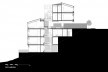 Edifício Goya, corte longitudinal, San Cayetano, Loja, Equador, 2021. Arquitetos Tatiane Corsi Garcia, David Arias Polo e Daniel Arias Polo (autores) / Bearq<br />Imagem divulgação/ disclosure image/ imagén divulgación  [Bearq]