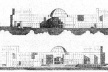 Fig. 9 - Teatro-Escola na Ponta do Gasômetro, 1985 - Fachadas