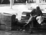 Moradores de rua no centro de São Paulo<br />Foto Andréa Ramos Rosa 