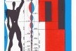 Diagrama de composição do Modulor<br />Imagem divulgação  [LE CORBUSIER. <i>El modulor</i>. Buenos Aires, Poseidon, l952.]