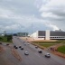 Vista da Esplanada dos Ministérios, com Biblioteca Nacional em primeiro plano<br />Foto Aldo Paviani 