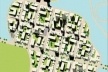 Implantação das quadras<br />Imagem dos autores do projeto 