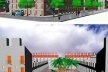 Acima, unidades tipo B1; abaixo, espaço comunitário<br />Imagem dos autores do projeto 