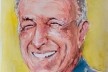 Richard Rogers (Firenze, 23 jul. 1933 – Londres, 18 dez. 2021)
<br />Retrato em aquarela de André Marques 