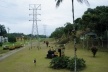 Bertioga, vista da Vila de Itatinga a partir da residência de engenheiro<br />Foto Denise Fernandes Geribello, mar. 2003 