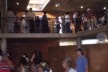 Cootrapar – cooperativa de trabajadores de aceros del Paraguay. Usos del edificio: foyer. Arq. Luis Alberto Elgue y Arq. Cynthia Solis Patri. Villa Hayes, Paraguay. 2007 – 2008.