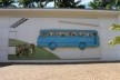 Rodoviária de Brumadinho, mural em alto relevo, 2005. Artistas John Ahearn e Rigoberto Torres, Galeria Praça, Instituto Inhotim<br />Foto Diogo Augusto Mondini Pereira 