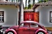 Fusca vinho, série fotográfica “Os fuscas ofuscam”<br />Foto Fernando Mascaro 
