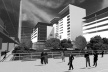 Vista Interna da Quadra<br />Imagem dos autores do projeto 
