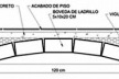 Sección transversal. Sin escala