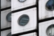 Nakagin Capsule Tower, Bairro de Ginza, Tóquio. Arquiteto Kisho Kurokawa<br />Foto Flávio Coddou 