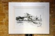 Aquarela no salão dos escritórios Grupo Carlos Lyra, arquitetas Humberta Farias e Lyra Farias Mafra, Maceió, 2013<br />Autor desconhecido 