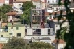 Estúdio Madalena, vista dos fundos do lote, São Paulo, 2015. Apiacás Arquitetos<br />Foto Leonardo Finotti 