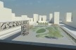 Vista externa. Centro de Arte Digital. TFG Tássia De Los Reyes Clemente.<br />divulgação 