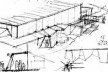 Auditório UniRitter, croquis, Porto Alegre, 2000. Arquitetos Cláudio Araújo, Daniel Pitta Fischmann, Marcel Gregory Trescastro, André Luís Pereira Nunes, Lourenço Carlos Henrique Neves e Rodrigo Conceição<br />Foto divulgação 