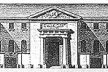 Figura 10 – Elevação, Hospital St. Jacques du Haut Pas (C.-F. Viel, 1780) [THOMPSON, J. D. & GOLDIN, G.. The hospital: a social and architectural history. New Haven:]