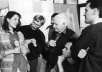 Pierre Vago e jovens arquitetos em workshop da IBA-Emscher Park, Alemanha, 1993<br />Foto Nina Nedelykov 