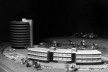 Riviera Flat, maquete, Riviera de São Lourenço, Bertioga. Arquiteto Oswaldo Corrêa Gonçalves<br />Desenho divulgação  [Acervo Oswaldo Corrêa Gonçalves]
