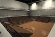 Configuração do teatro elizabetano <br />Imagem dos autores do projeto 