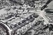 Plano geral de Potsdamer Platz, Berlim. Arquitetos Hilmer e Sattler
