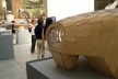 Pavilhão espanhol e as maquetes do concurso Solar Decathlon<br />Foto Flavio Coddou 