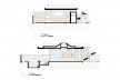 Fix Kiosk, sections CC and DD, Xangri-lá RS Brasil, 2021. Architects Diego Brasil, Anderson Calvi, Natasha Rebelo, Bruna Plucinski and Rodrigo Alves / BR3 Arquitetura<br />Imagem divulgação / Disclosure image / Imagen de divulgación  [BR3 Arquitetura]