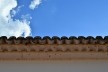 Capela de Nossa Senhora do Rosário, beiral tipo beira-seveira, Arraial da Barra, Goiás Velho GO, 2014<br />Foto Elio Moroni Filho 