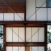Casa Helio Olga, São Paulo, 1990. Arquitetura com madeira certificada, arquiteto Marcos Acayaba. <br />Foto Nelson Kon 