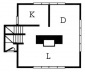 Esquema The Prairie Square Versus, Frank Lloyd Wright.  [WRIGHT, Frank Lloyd]