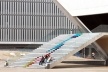 Casa da Música, escadaria principal de acesso, Porto, 2005. Arquitetos Rem Koolhaas e Ellen van Loon / OMA<br />Foto Junancy Wanderley 