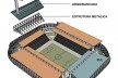 Arena Pantanal, diagrama da arquibancada removível em perspectiva, Cuiabá MT. Arquiteto Sergio Coelho [GCP Arquitetos]