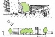 Esquema 4: A mangueira se transforma em protagonista da nova praça
Esquema 5: Todos os apartamentos apresentam a melhor orientação isolando-se da via férrea<br />Imagem dos autores do projeto 