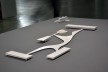Maquete da versão final do projeto do conjunto arquitetônico do parque<br />Foto Rafael Itsuo Takahashi 