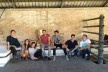 Grupo de alunos na manhã do encerramento do workshop<br />Foto divulgação 