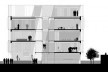 Corte longitudinal<br />Imagem do autor do projeto 
