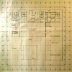 Desenho da planta do 3º pavimento, onde estão os salões do Palácio e a varanda. Destaca-se a trama de eixos da modulação estrutural e espacial de 6x6m [Arquivos do Setor de Arquitetura do Ministério das Relações Exteriores]