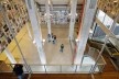 Museu do Futebol, saguão de acesso, 2008. Arquiteto Mauro Munhoz<br />Foto Nelson Kon 