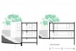 Casa da Lagoa, corte transversal, Florianópolis SC Brasil, 2019. Arquitetos Francisco Fanucci e Marcelo Ferraz / Brasil Arquitetura<br />Imagem divulgação  [Acervo Brasil Arquitetura]