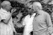 Pablo Picasso, Joan Miró e Josep Lluís Sert em Son Abrines [Foto divulgação]