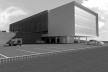Vista externa<br />Desenho do escritório 