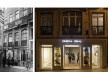 A entrada do Cinema Ideal em 1930 e após a intervenção<br />Foto Fernando Freire 