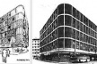 Edifício Luciano Costa: croqui de Delfim Amorim<br />Foto Geraldo Gomes 