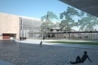 Concurso de Propostas Arquitetônicas para o futuro SESC Guarulhos, 4º lugar. Escritório Libeskind Llovet Arquitetos<br />Desenho escritório 