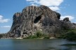 Pedreira e lago, Quixadá CE<br />Foto José Tabacow 