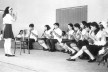Flautistas se apresentam no Festival Vocacional de Música em Rio Claro, 1968<br />Foto divulgação  [Arquivo Gvive]