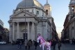 Piazza del Popolo, Roma, 21 de dezembro de 2013<br />Foto Gisela Barcellos de Souza 