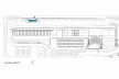 Sarah Brasília Lago Norte, prédio residência medica e centro de estudos, planta pavimento térreo, Brasília DF. 1. apartamento; 2. quadra polivalente; 3. refeições; 4. estar; 5. sala; 6. sanitário; 7. foyer; 8. cabine; 9. auditório; 10. biblioteca<br />Divulgação  [LIMA, João Filgueiras (Lelé). "Arquitetura - uma experiência na área da saúde"]