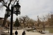 Vista geral da Praça Lyabi-Hauz, em Bukhara, em direção ao oeste<br />Foto José Júlio Rodrigues Vieira 