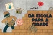 Páginas do guia <i>Rolê pela CEI. Um guia afetivo de Ceilândia</i>, de Elane Ribeiro Peixoto e Julia Mazzutti Bastian Solé<br />Imagem divulgação 